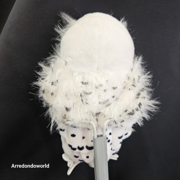 Harry Potter Owl Plush Hedwig Snow Owl 7" Stuffed Animal Good Condition - Picture 13 of 16